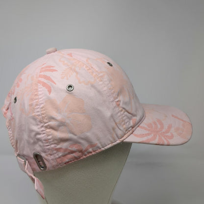 Hyp Baseball Cap Pink One Size Turks & Caicos Tropical Hibiscus Palm Tree Hat