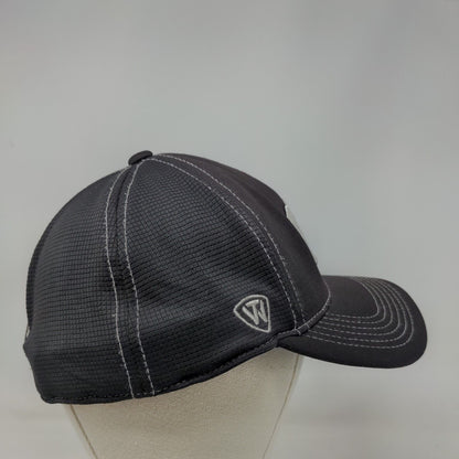 Clemson Tigers Fitted Hat Black OSFA Embroidered Logo Top of the World NCAA