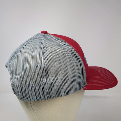Outdoor Cap Trucker Hat Red One Size Mesh Snapback Grunnings Quality Drills