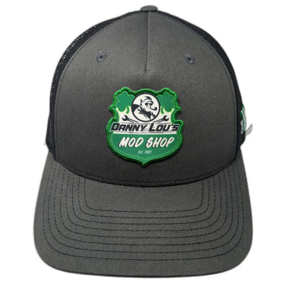 Richardson Trucker Hat Gray One Size Danny Lou's Mod Shop JH Kelly Shamrock