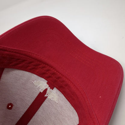 American Needle Baseball Cap Red One Size The Met Ike 2008 Canon MGA Golf Hat