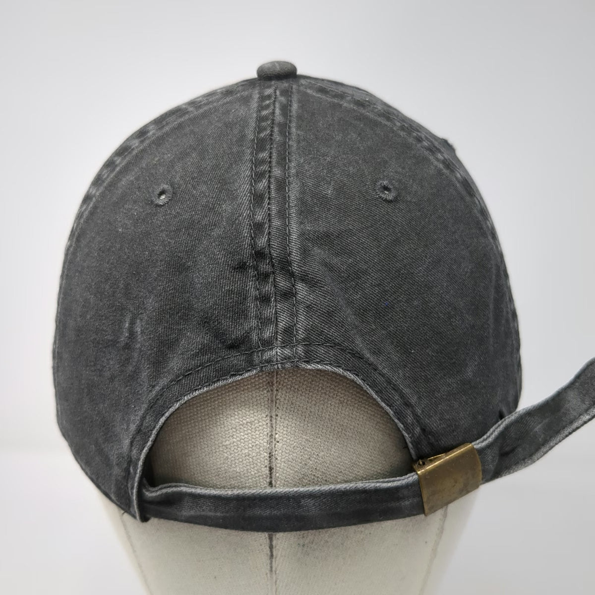 Freda Salvador Baseball Cap Gray One Size Cotton Embroidered Slideback Logo Hat