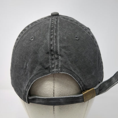 Freda Salvador Baseball Cap Gray One Size Cotton Embroidered Slideback Logo Hat