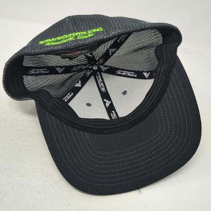 Pacific Headwear Baseball Cap Gray 7 3/8 Mesh Back S&D Custom Spraying Idaho Hat