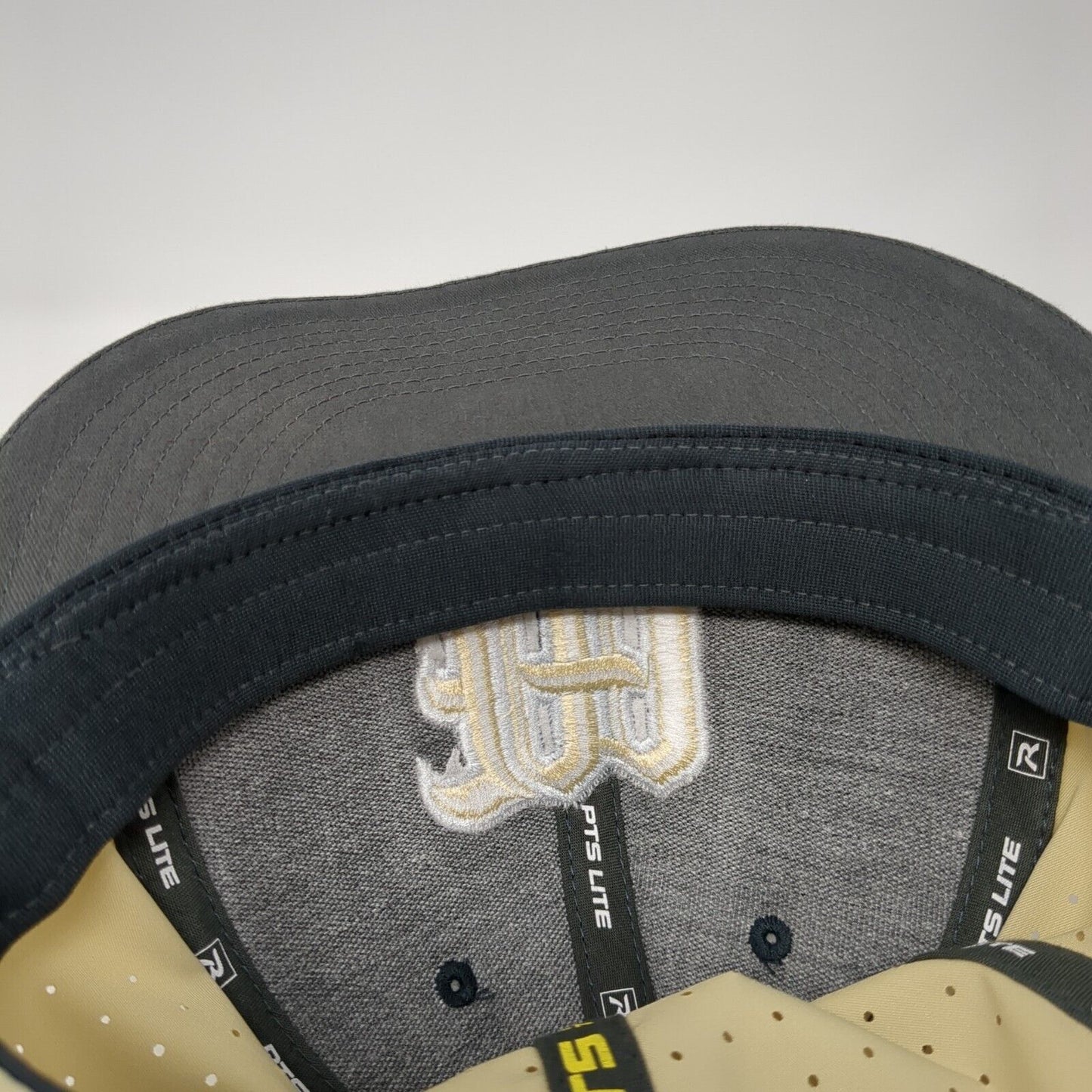 M Vikings Fitted Hat Multicolor XS-S Embroidered Laser Cut Richardson