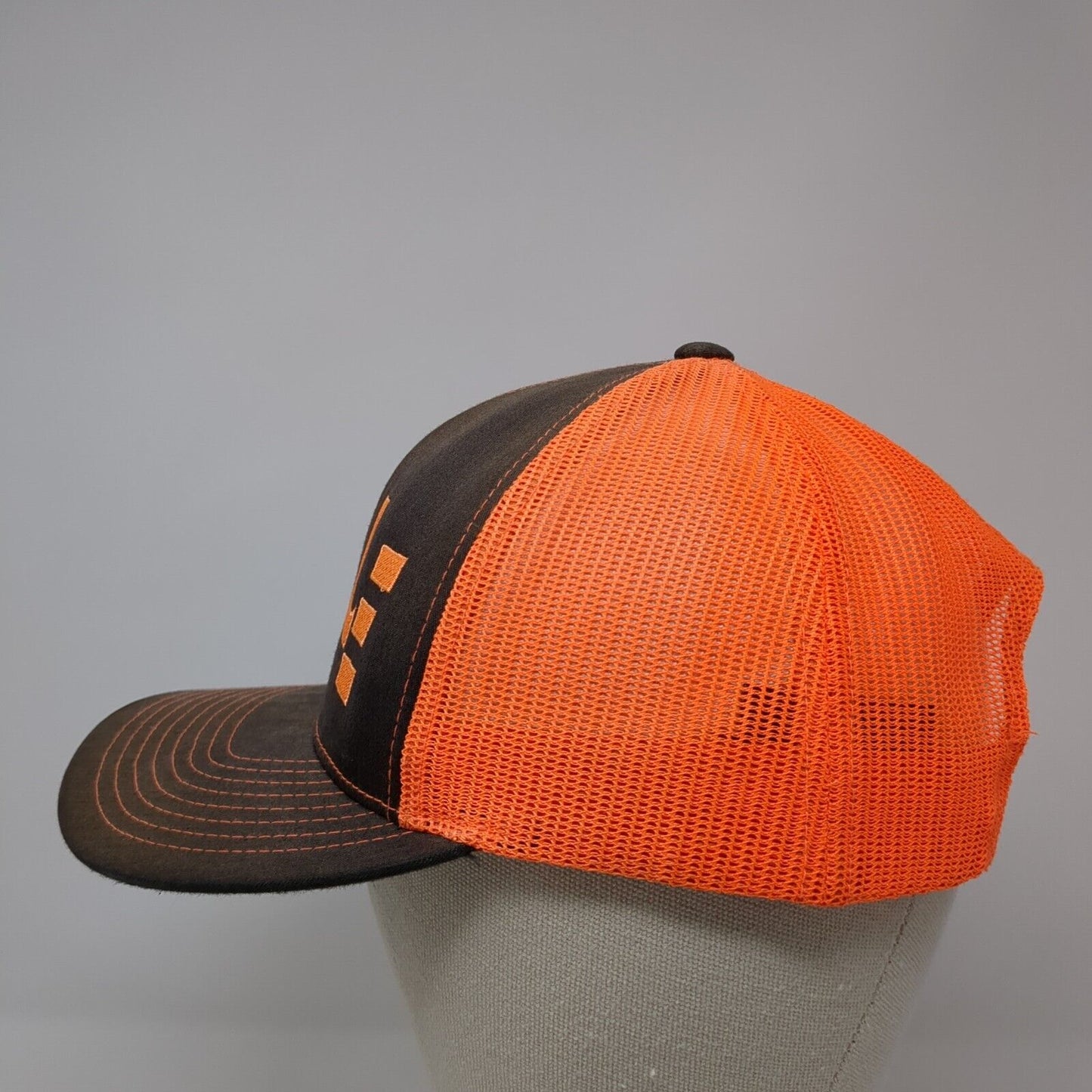 Pacific Headwear Snapback Trucker Hat Multicolor One Size Embroidered