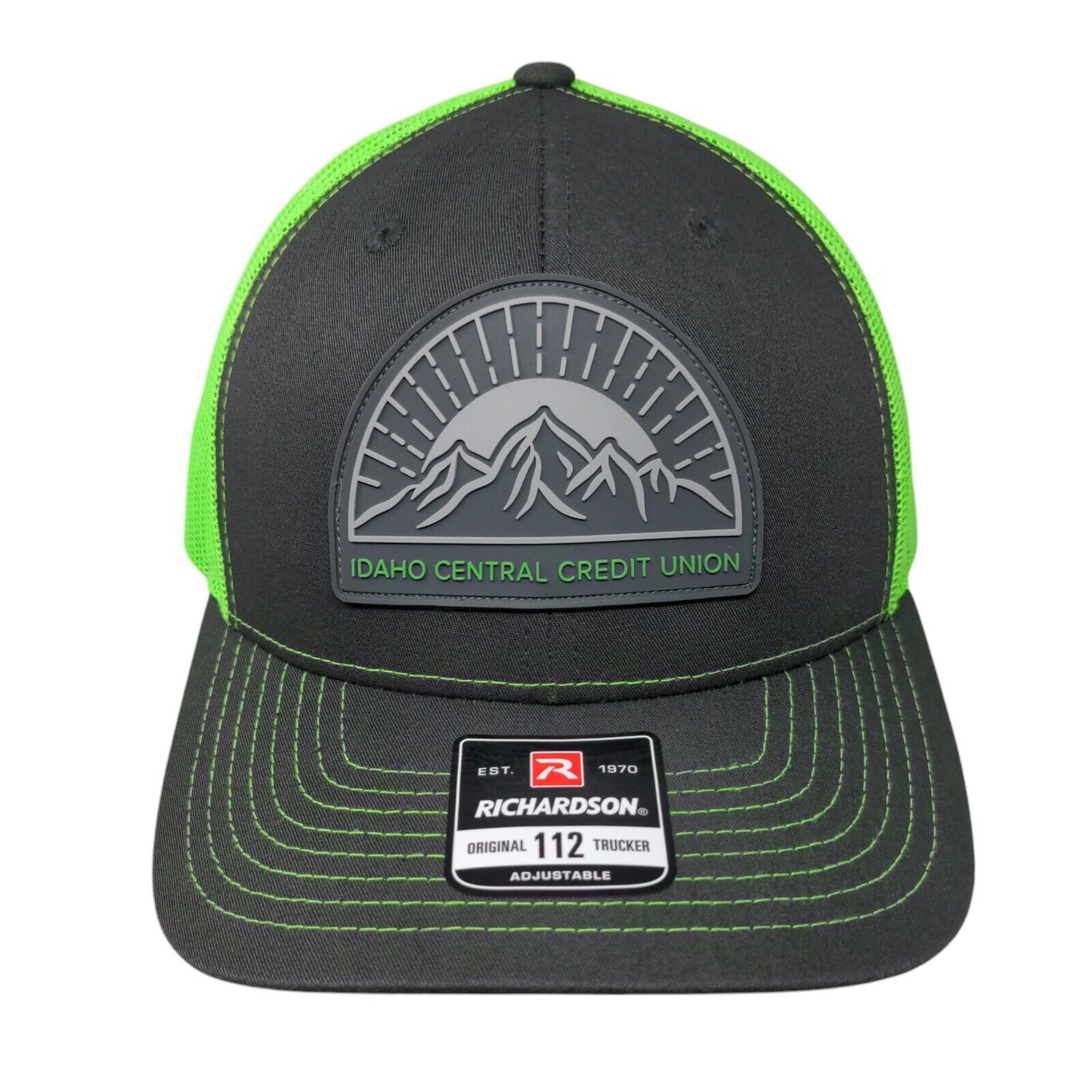 Idaho Central Credit Union Snapback Trucker Hat Multi Adjustable Richardson