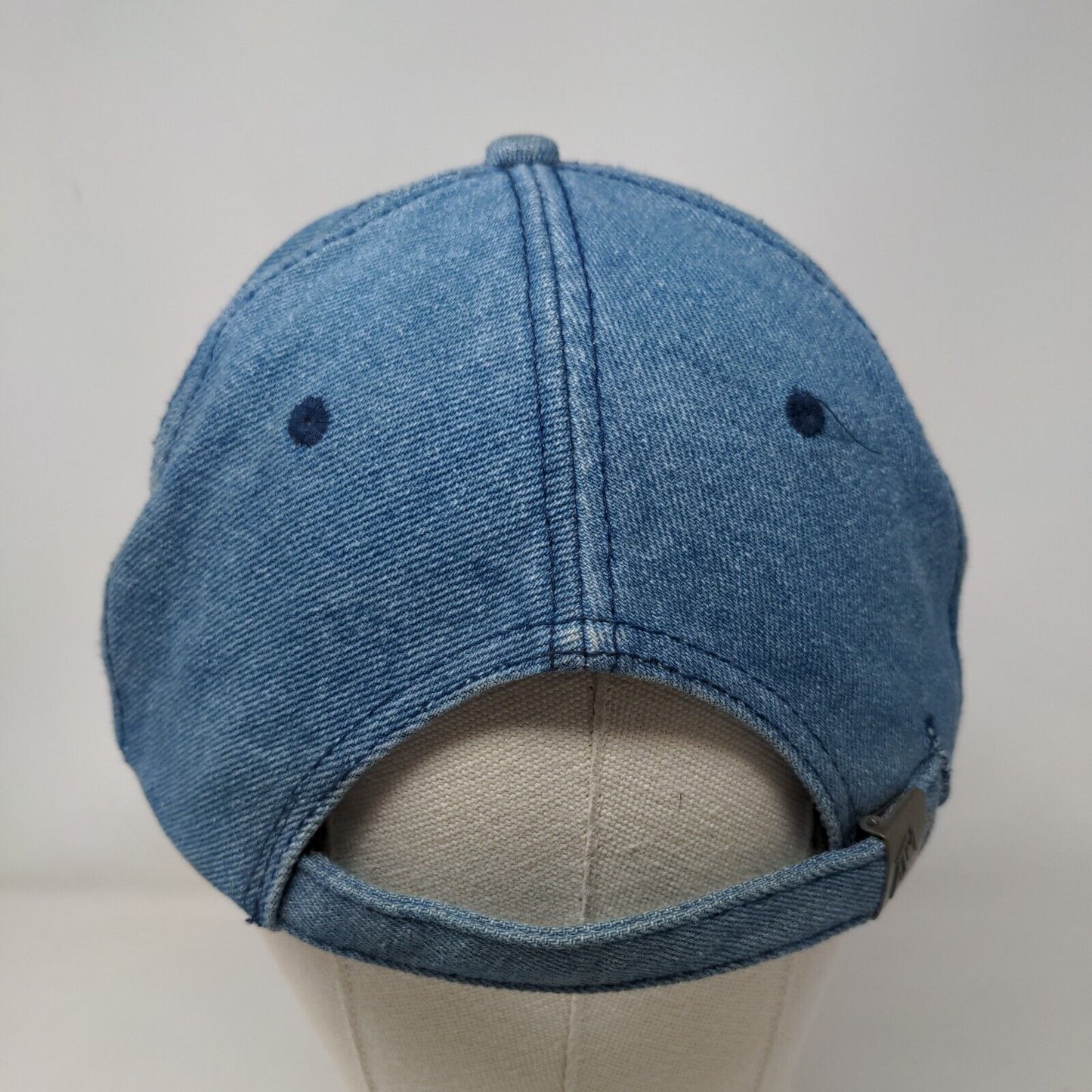 EJGC Edmonton Japanese Golf Club Blue One Size Adjustable Embroidered Denim
