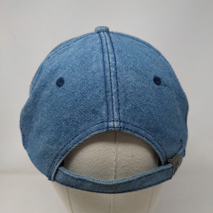 EJGC Edmonton Japanese Golf Club Blue One Size Adjustable Embroidered Denim