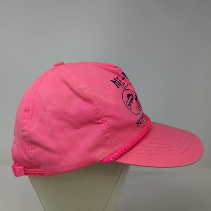 Otto Cap NFL Buffalo Bills Dallas Cowboys Super Bowl Pink 5 Panel Hat Vintage