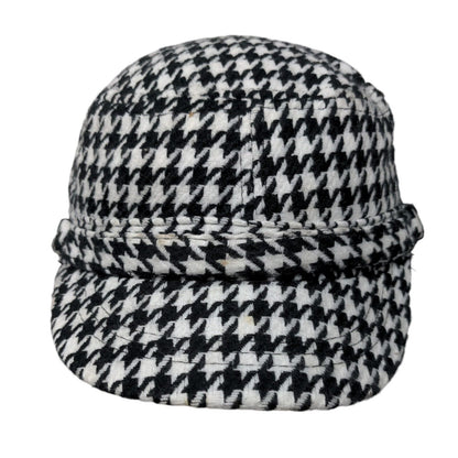 Angela & William Cadet Army Cap Multicolor OSFA Houndstooth Lightweight Blank