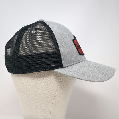 Smartwool Trucker Hat Gray Black Red One Size Snapback Mesh Go Far Feel Good