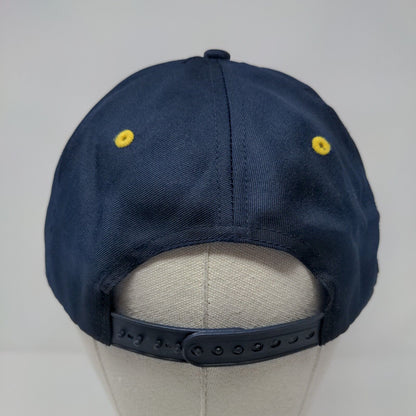 Sydney Australia Koala Snapback Hat Blue OSFA Embroidered Yellow Trim