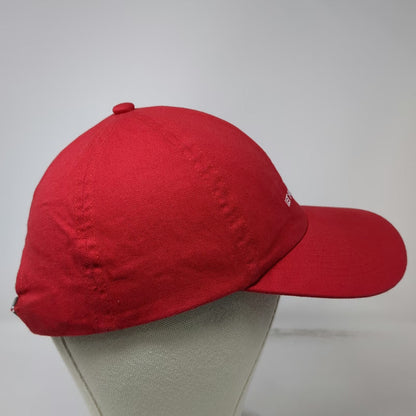Under Armour Baseball Cap Red One Size Let Freedom Ring Slideback Hat Logo