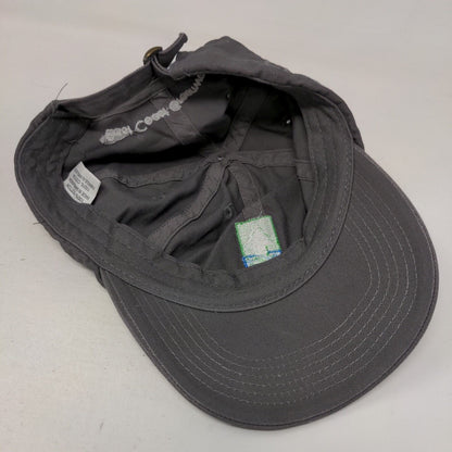 East Coast Greenway Slideback Hat Gray One Size Embroidered Logo 6 Panel
