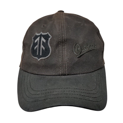 Outback Slideback Aussie Slugger Cap Brown OSFA Adjustable Embroidered Cotton