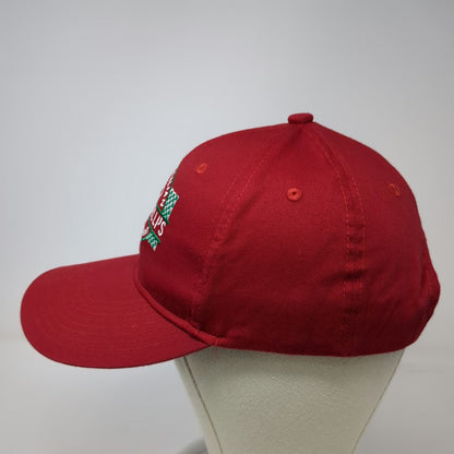 Port Authority Snapback Red One Size Marinelli's Pizza Italian Restaurant Hat