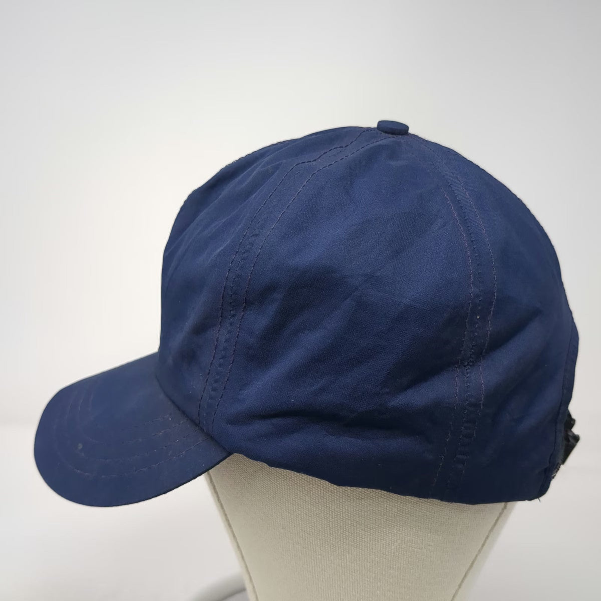 Columbia Baseball Cap Blue Gore-Tex Made USA Slideback Hat Vintage Blank