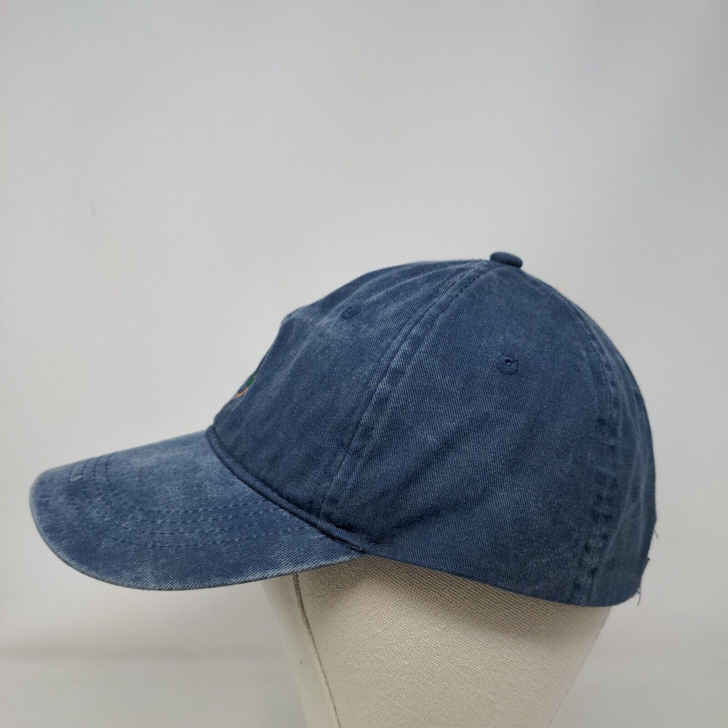 Christmas Tree Slideback Hat Blue OS Adjustable Embroidered Carbon Elements