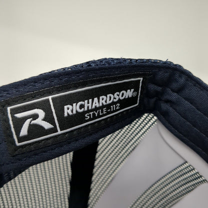 Tates Rents Employee Owned Snapback Trucker Hat Gray OS Mesh Back Richardson