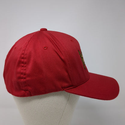 Anderson Valley Brewing Co Fitted Hat Red S/M Flexfit Boonville 6 Panel
