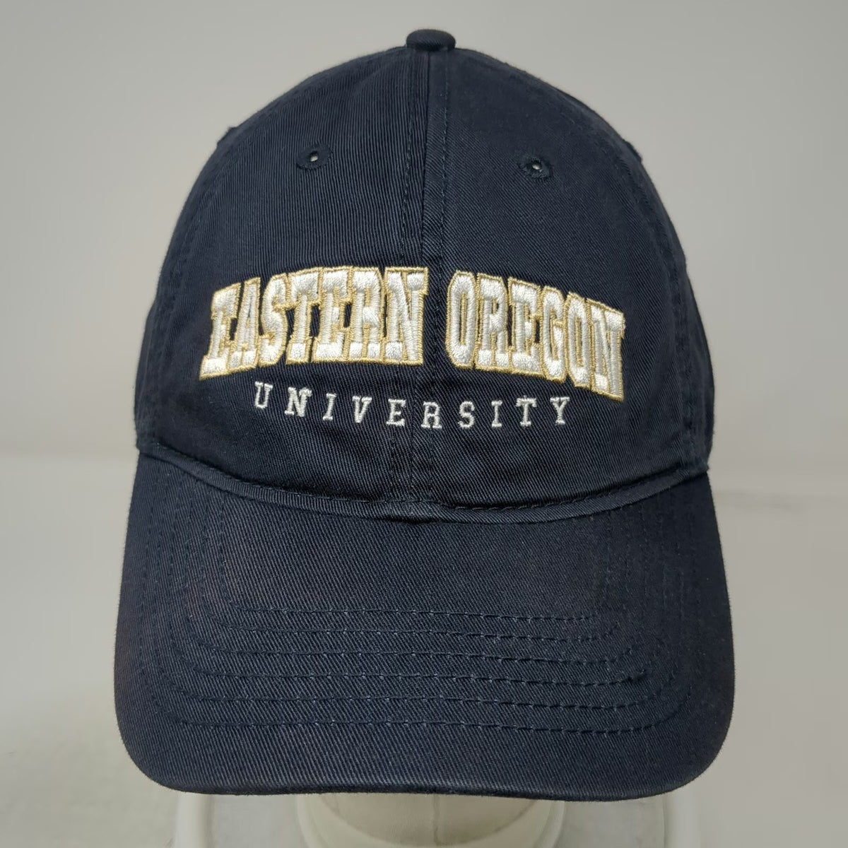 Legacy Eastern Oregon University NCAA Cap Blue Gold White One Size Slideback Hat