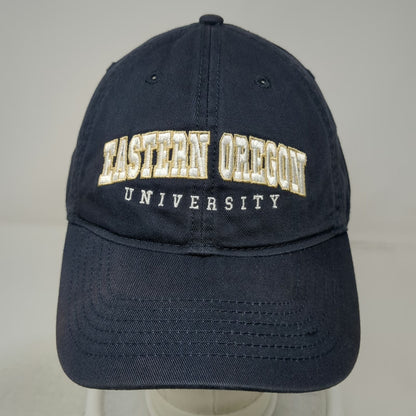 Legacy Eastern Oregon University NCAA Cap Blue Gold White One Size Slideback Hat