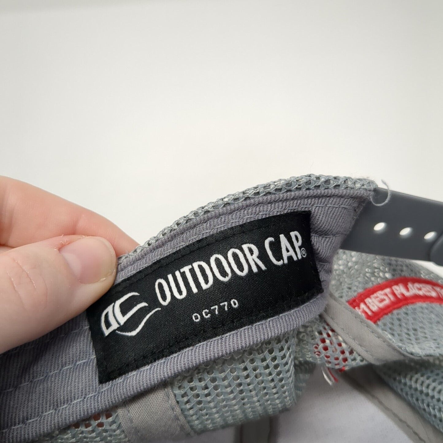 CBH Homes Snapback Mesh Back Trucker Hat Gray One Size Outdoor Cap