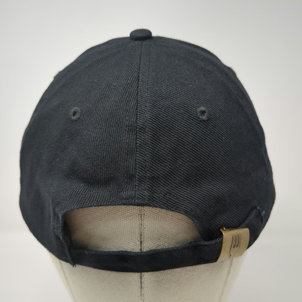 Chef Works Baseball Cap Hat Black Orange One Size SI Logo Embroidered Slideback