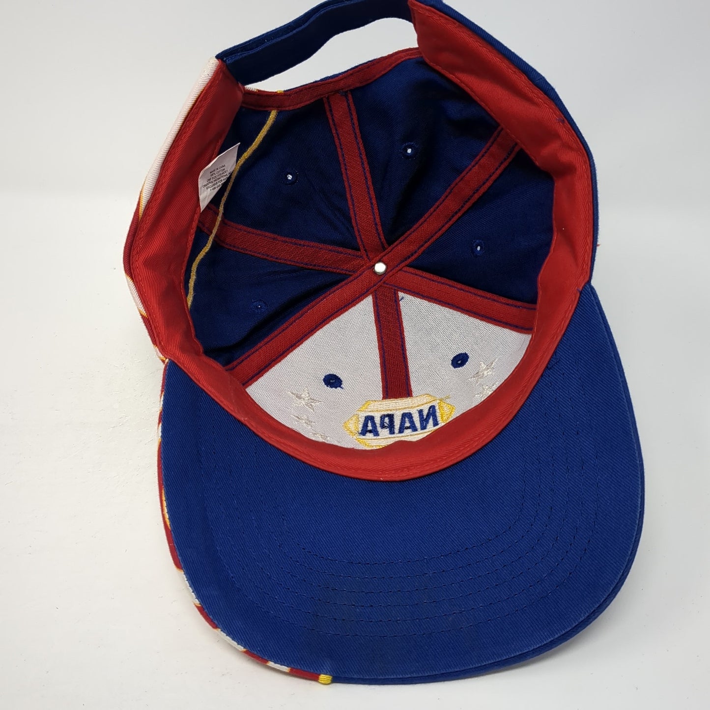 NAPA Racing 15 We Keep America Running Baseball Cap Blue OS Adjustable Patriotic