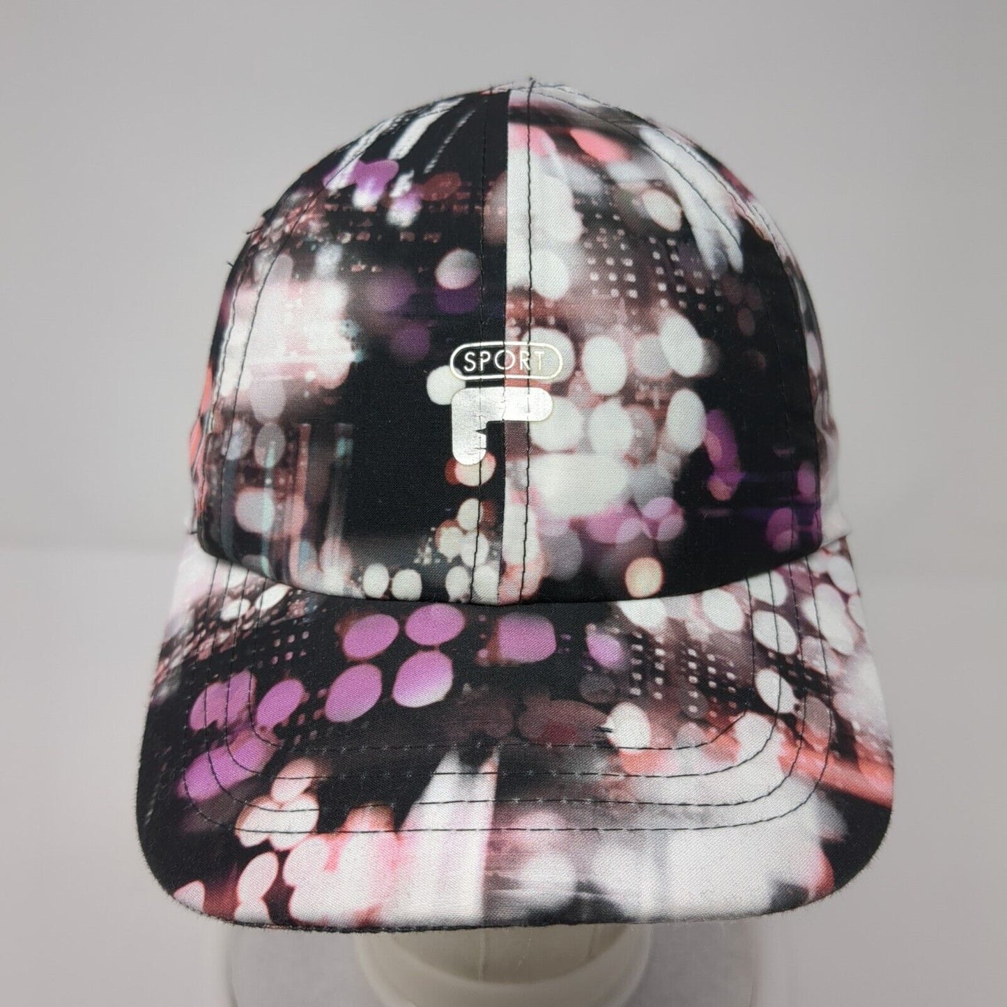 FILA Sport Strapback Hat Multicolor One Size Adjustable 6 Panel