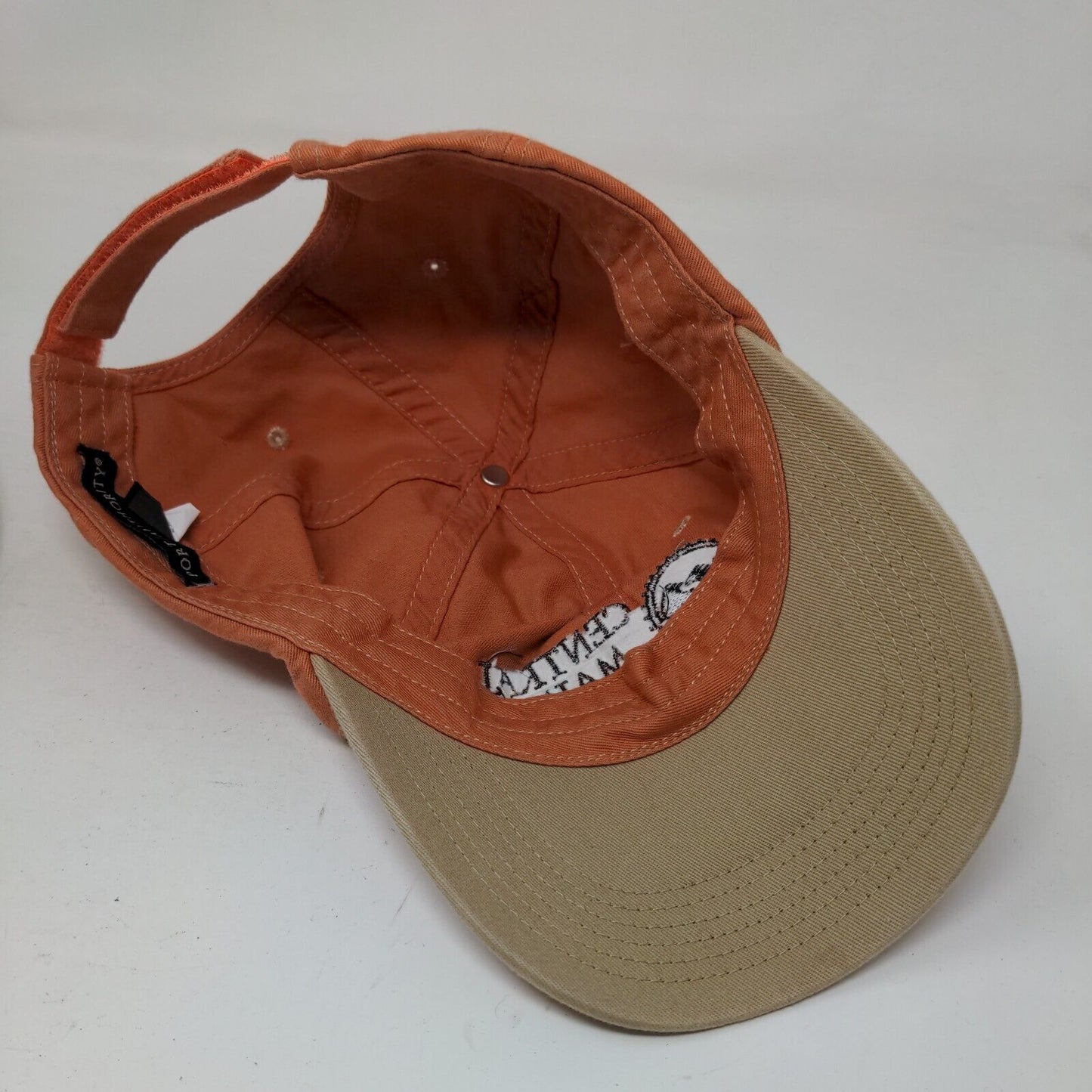 NEMBA Central Maine Build It-Bike It Strapback Hat Orange OS Port Authority