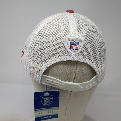 Reebok Arizona Cardinals NFL Trucker Hat Red Brown White One Size Mesh Snapback