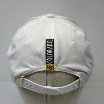 Top of the World Colorado Buffaloes NCAA Snapback Hat White Black Gold One Size