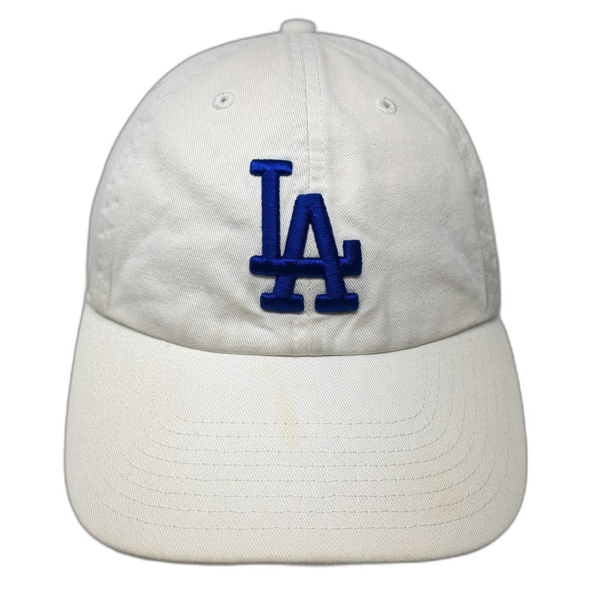 Los Angeles Dodgers MLB '47 Baseball Cap White Blue One Size Slideback Logo