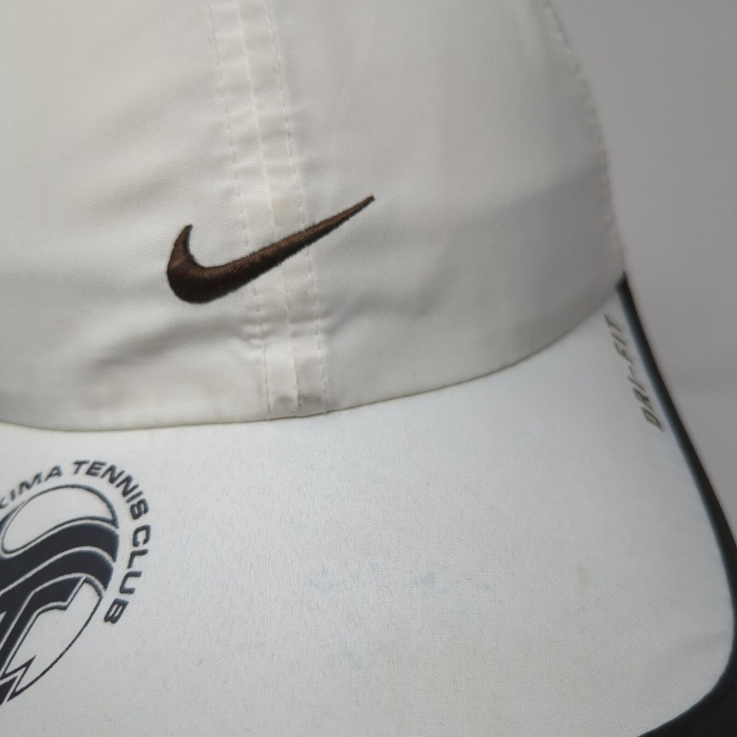 Yakima Tennis Club Strapback Hat White One Size Nike Featherlight