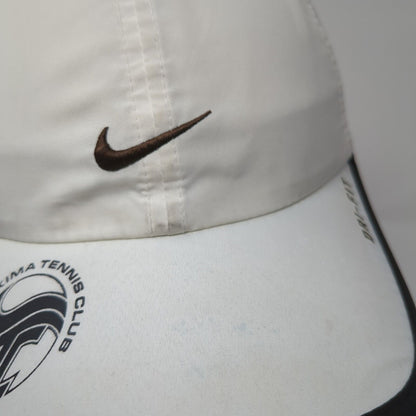 Yakima Tennis Club Strapback Hat White One Size Nike Featherlight