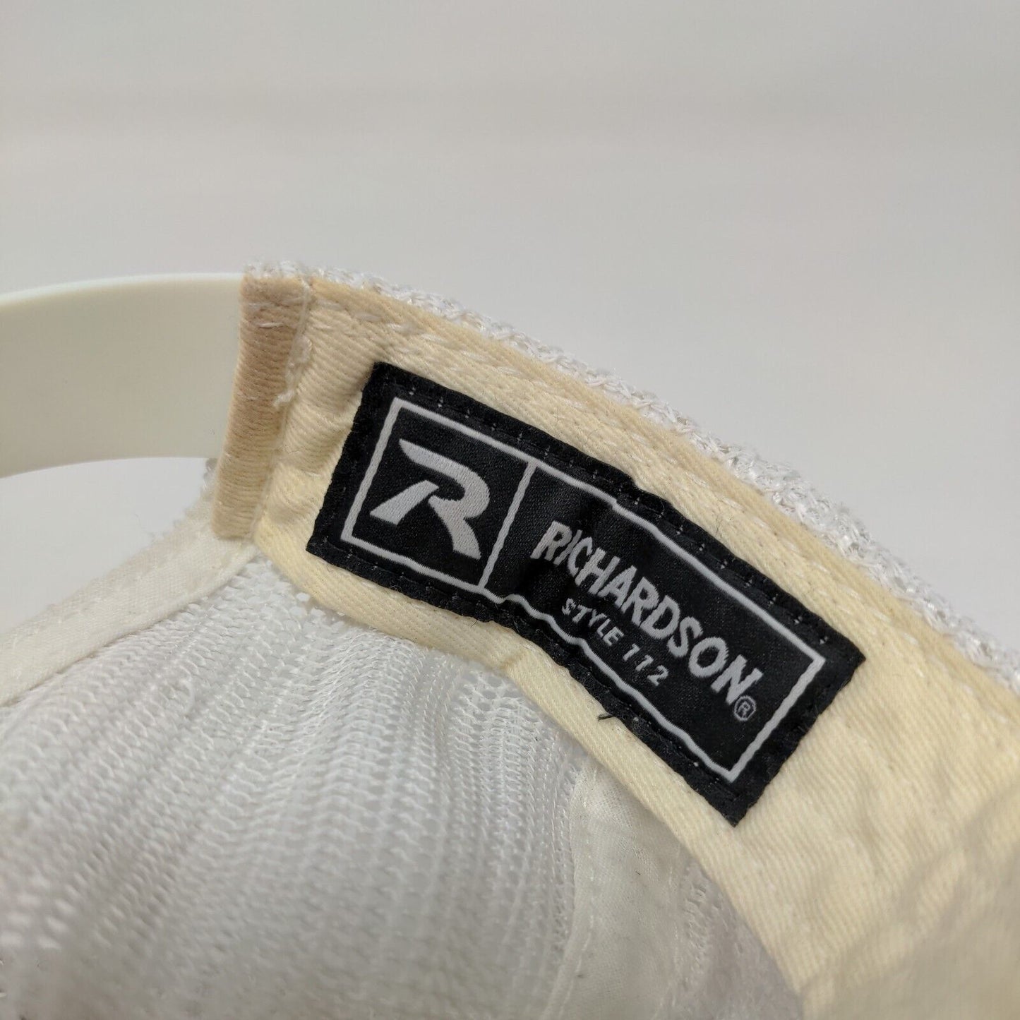 Richardson Snapback Mesh Back Trucker Hat Multicolor One Size Embroidered