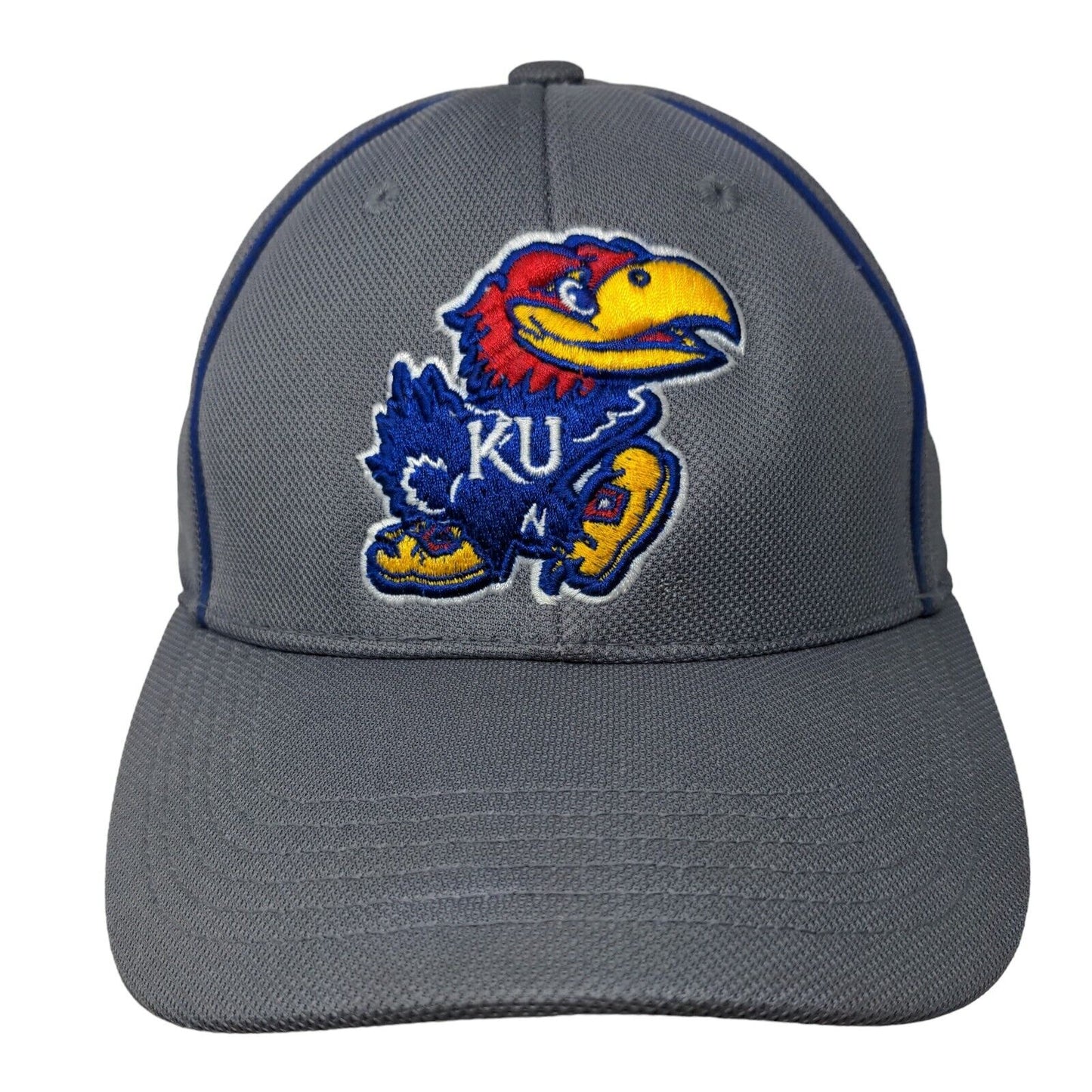 Top of the World Kansas Jayhawks Fitted Hat OSFA Embroidered Logo NCAA