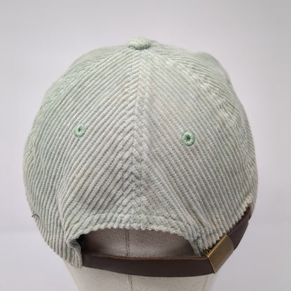 Mountain Time Premium Lager Slideback Hat Green One Size Adjustable Corduroy
