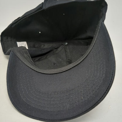 Baseball Cap Black One Size Embroidered Fred Meyer Logo Strapback Retail hat
