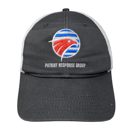 Patriot Response Group Snapback Mesh Back Trucker Hat Gray One Size