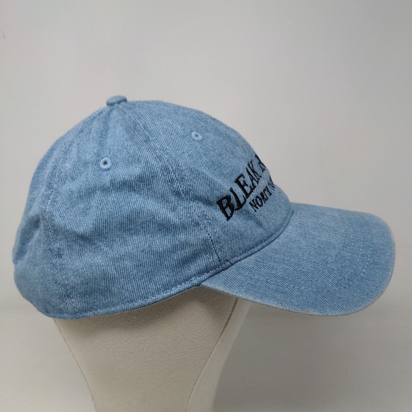 Otto Men's Slideback Hat Blue OSFM Embroidered Bleak Creek NC Logo