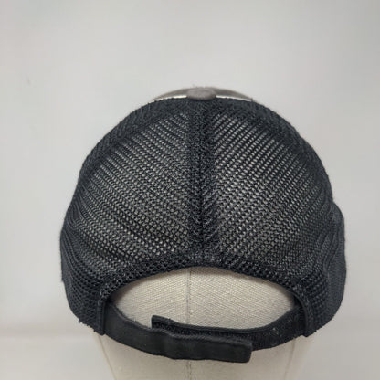 Link-Belt Cranes Strapback Trucker Hat Gray One Size Mesh Back