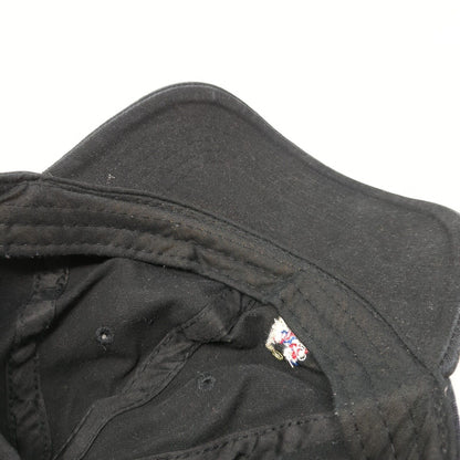 US Polo Assn Slideback Hat Black OS Adjustable Embroidered Patriotic 6 Panel
