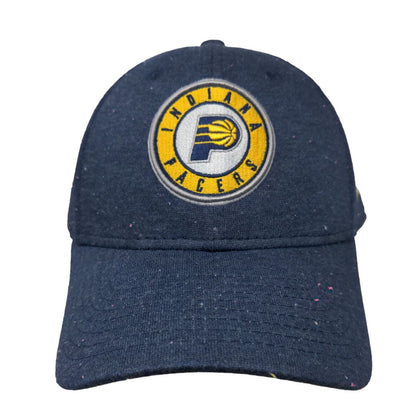 New Era Indiana Pacers Slideback Hat Blue Embroidered Logo NBA