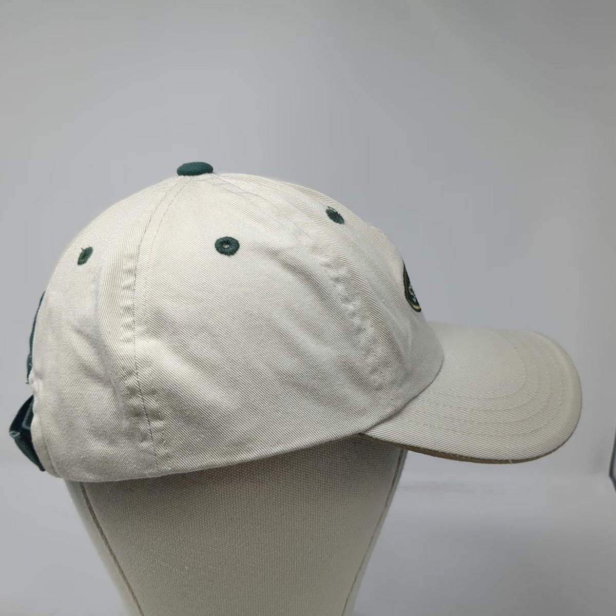 Imperial Snowmass Baseball Cap Beige One Size Green Gold Strapback Cotton Hat