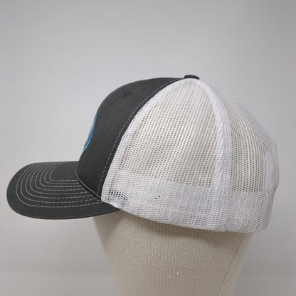 The Switchback Snapback Trucker Hat Gray OS Adjustable Mesh Back Richardson