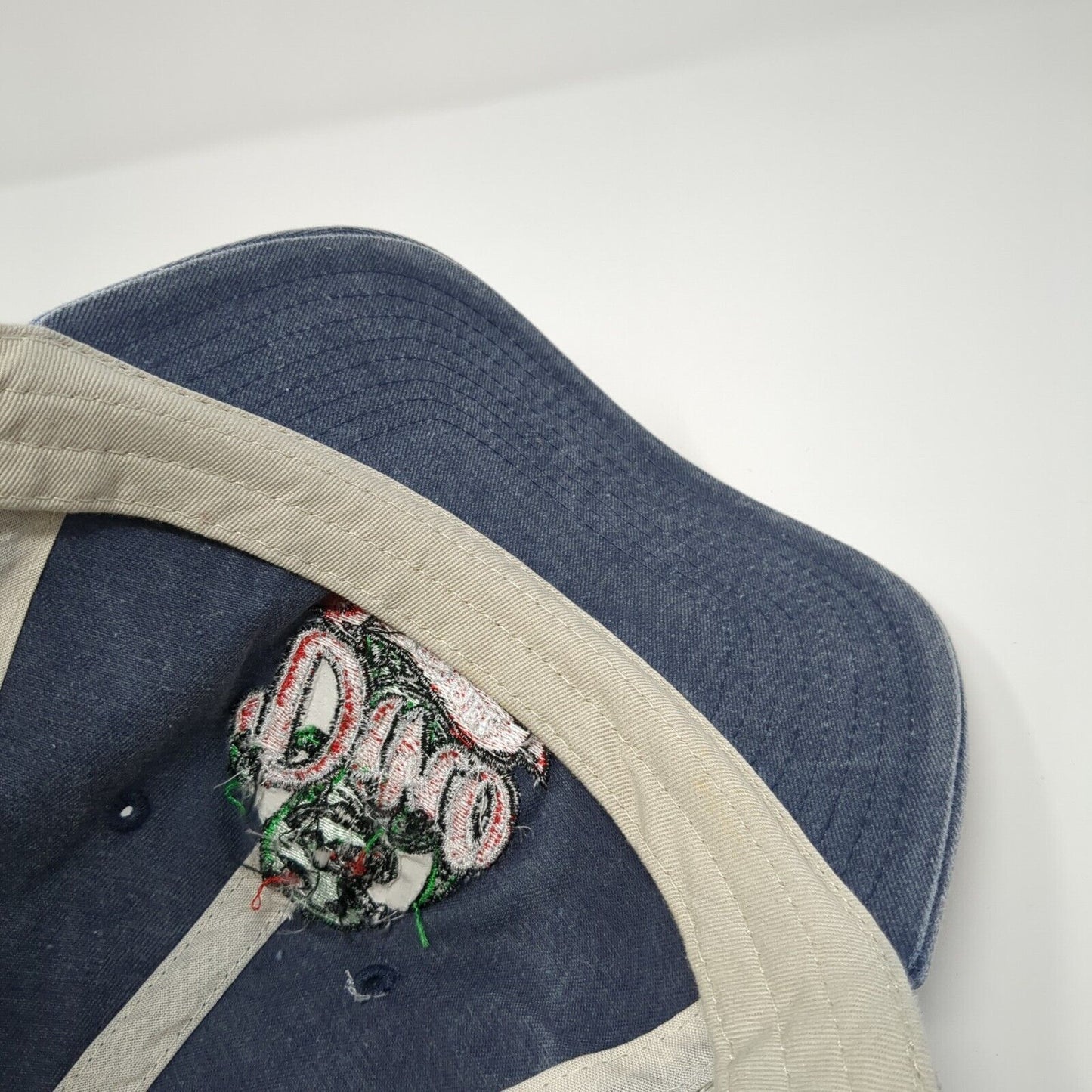 Dino Stroll Snapback Mesh Back Trucker Hat Blue One Size Sportsman