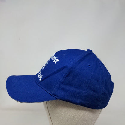 Roy Schmidt Honda Slideback Hat Blue OSFA Adjustable Embroidered 6 Panel